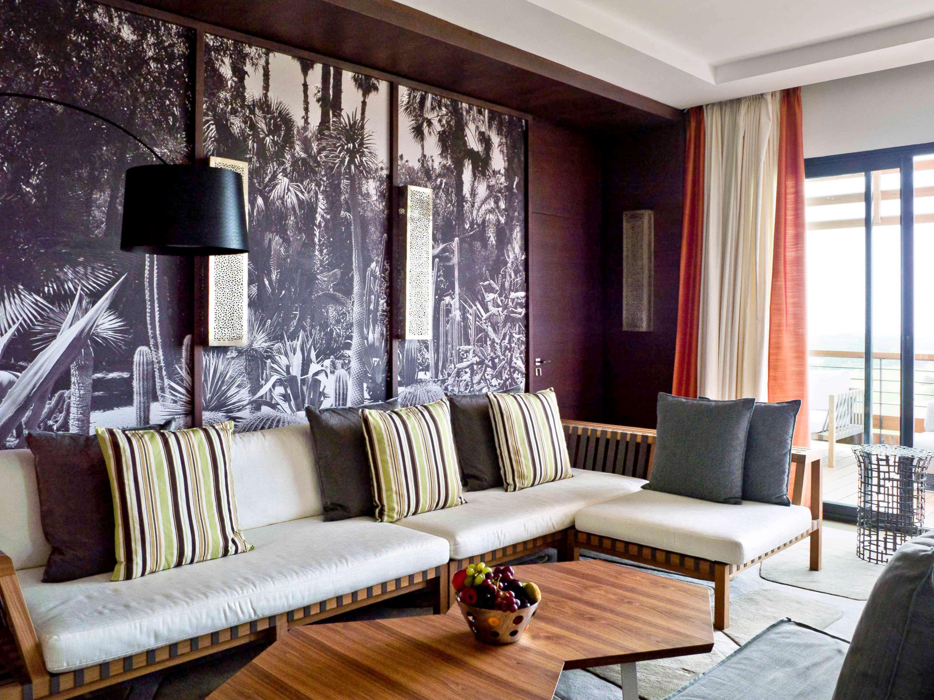 Hotel Le Golf D'Essaouira & Spa Esterno foto A living room at the hotel