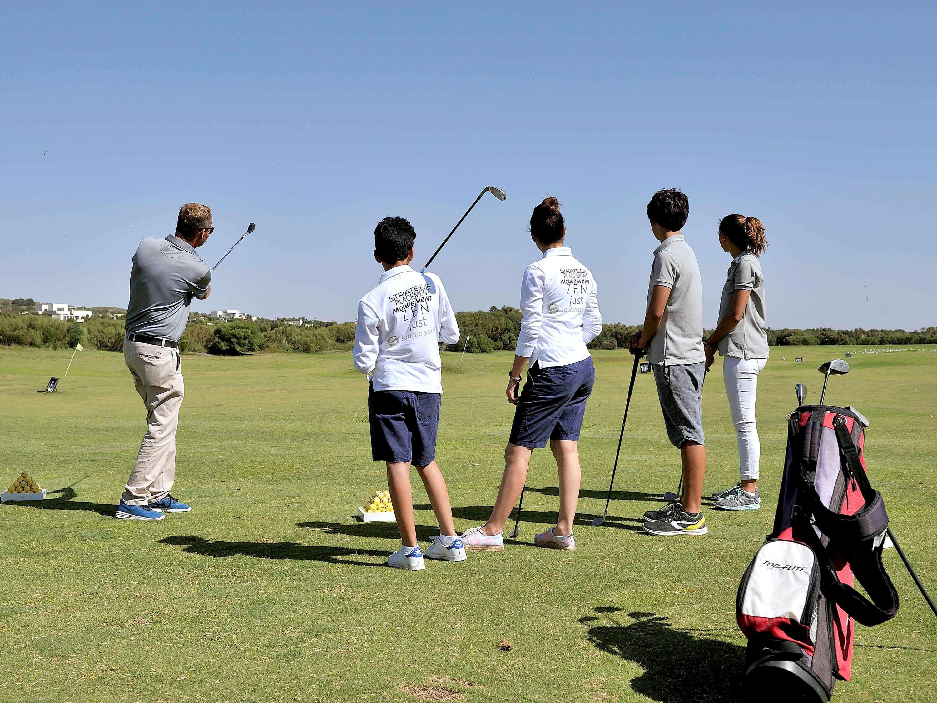 Hotel Le Golf D'Essaouira & Spa Esterno foto Golf lesson at the Royal Golf Club