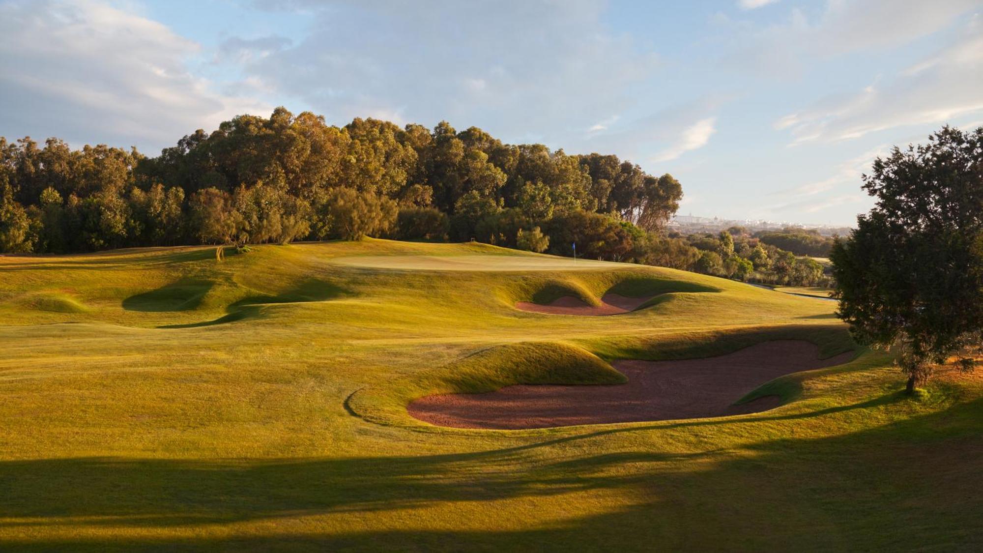 Hotel Le Golf D'Essaouira & Spa Esterno foto The 18th hole at the 2007 Open Championship