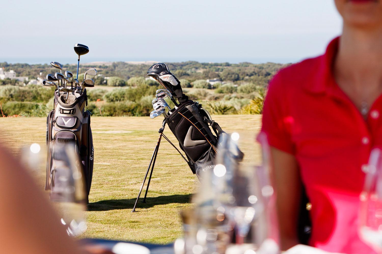 Hotel Le Golf D'Essaouira & Spa Esterno foto Golf bags