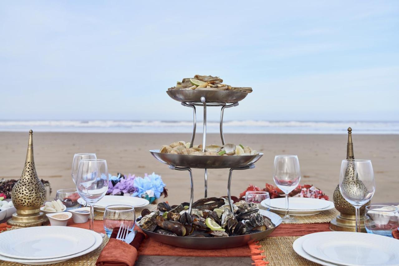 Hotel Le Golf D'Essaouira & Spa Esterno foto A seafood platter